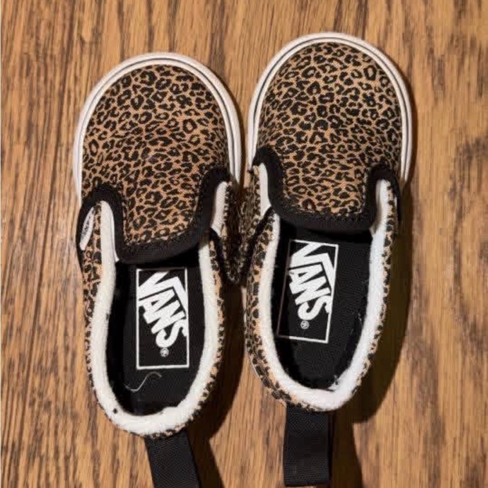 Cheetah Toddler Vans